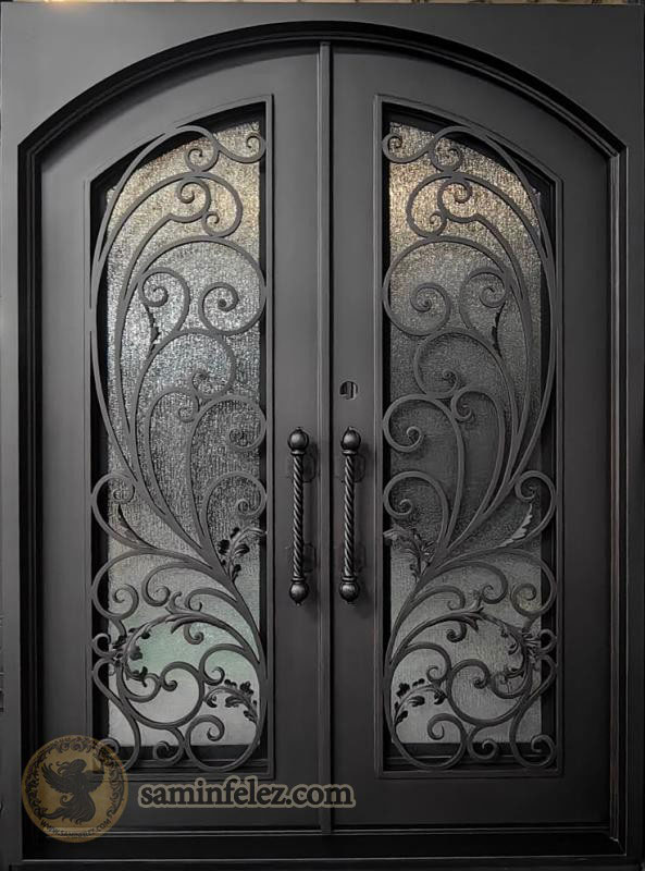 درب لابی آپارتمان شایا کد SL-046